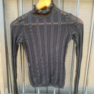 Women’s black turtle neck
